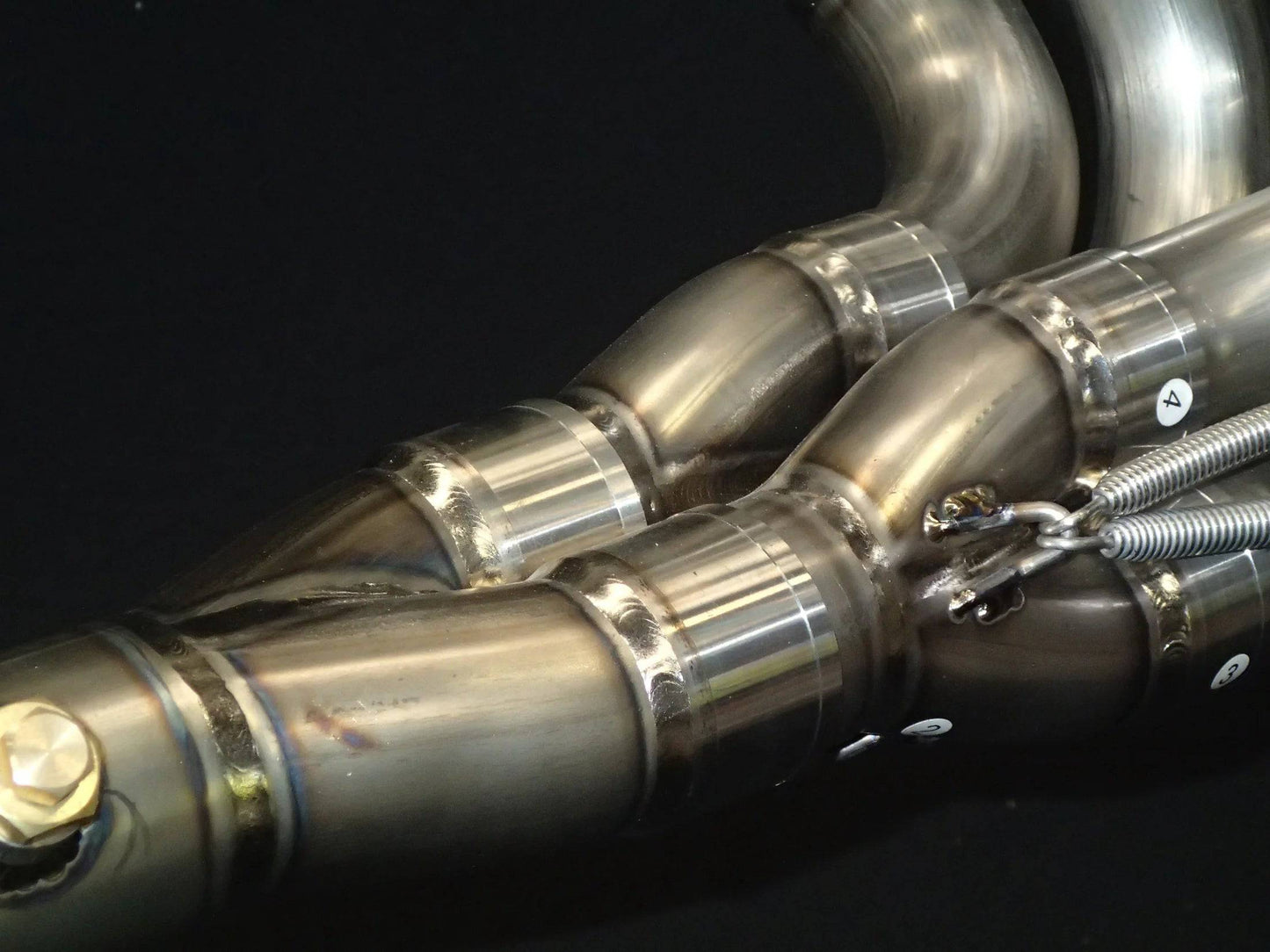 Vandemon Titanium Exhaust & H2R Titanium Muffler Kawasaki H2 SE SX 2018-2024