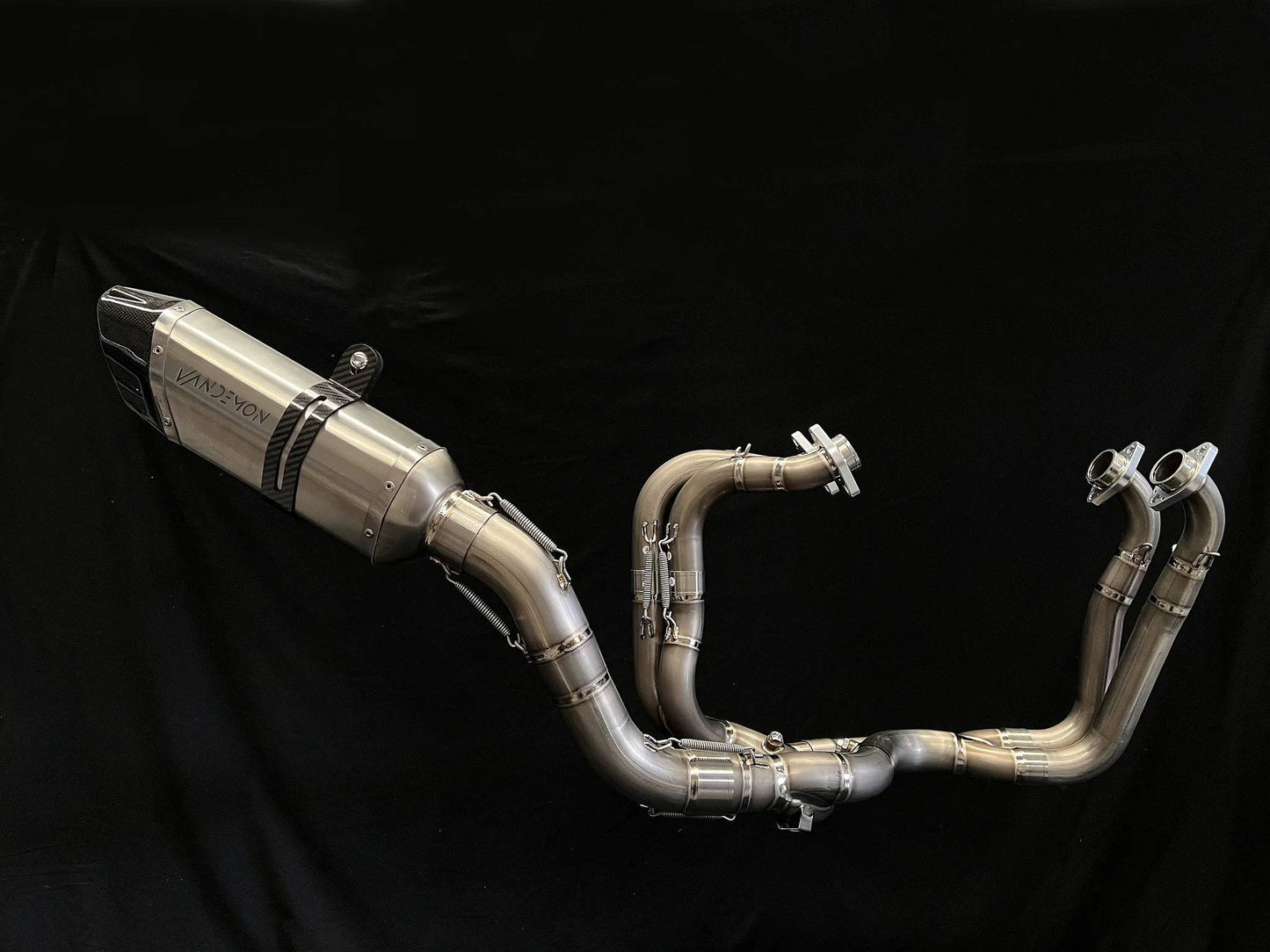Vandemon Titanium Exhaust System Aprilia RSV4 & Tuono V4 - Adventure Parts