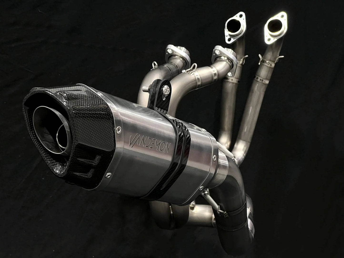 Vandemon Titanium Exhaust System Aprilia RSV4 & Tuono V4 - Adventure Parts