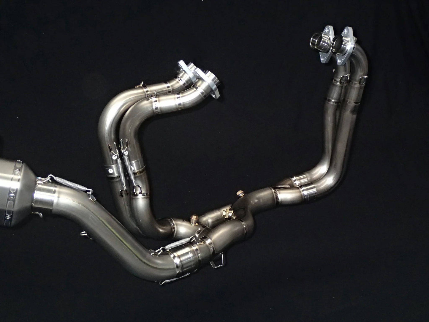 Vandemon Titanium Exhaust System Aprilia RSV4 & Tuono V4 - Adventure Parts