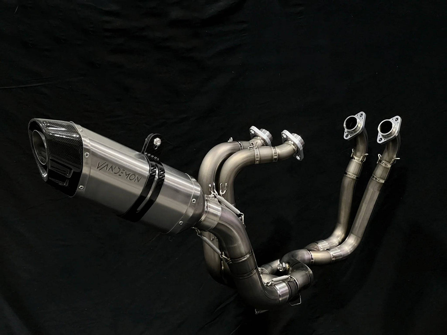 Vandemon Titanium Exhaust System Aprilia RSV4 & Tuono V4 - Adventure Parts