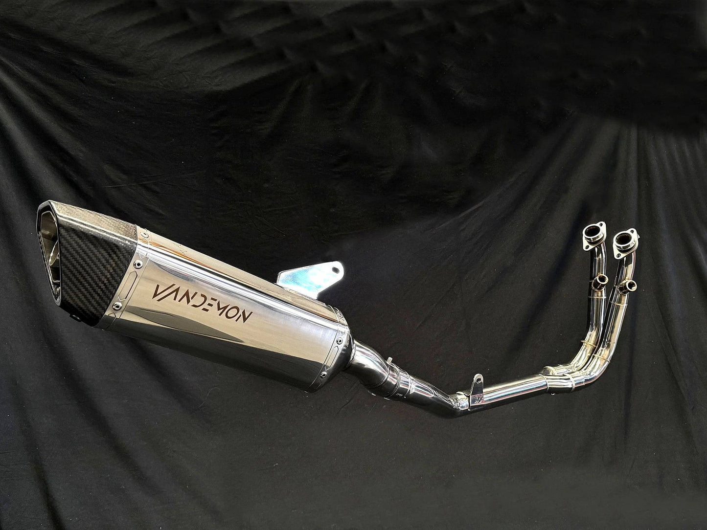 Vandemon Stainless Steel Exhaust System CFMOTO 450MT Adventure - Adventure Parts