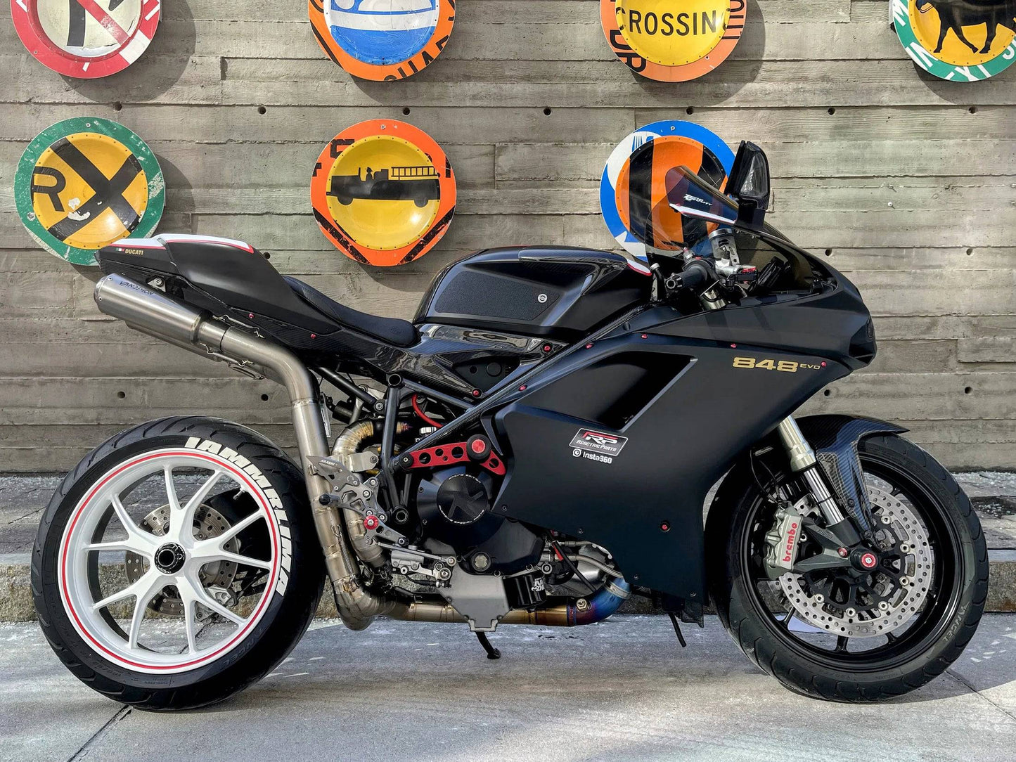 Vandemon Titanium Exhaust System Ducati 848, 1098 - Adventure Parts