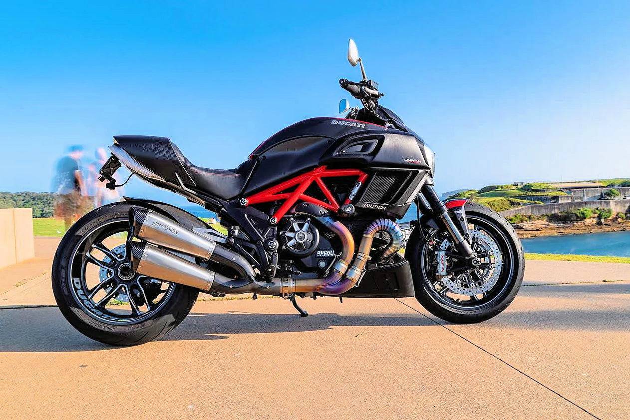 Vandemon Titanium Exhaust System Ducati Diavel 1200 2011-2017