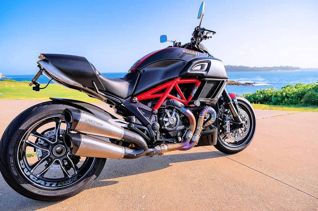 Vandemon Titanium Exhaust System Ducati Diavel 1200 2011-2017