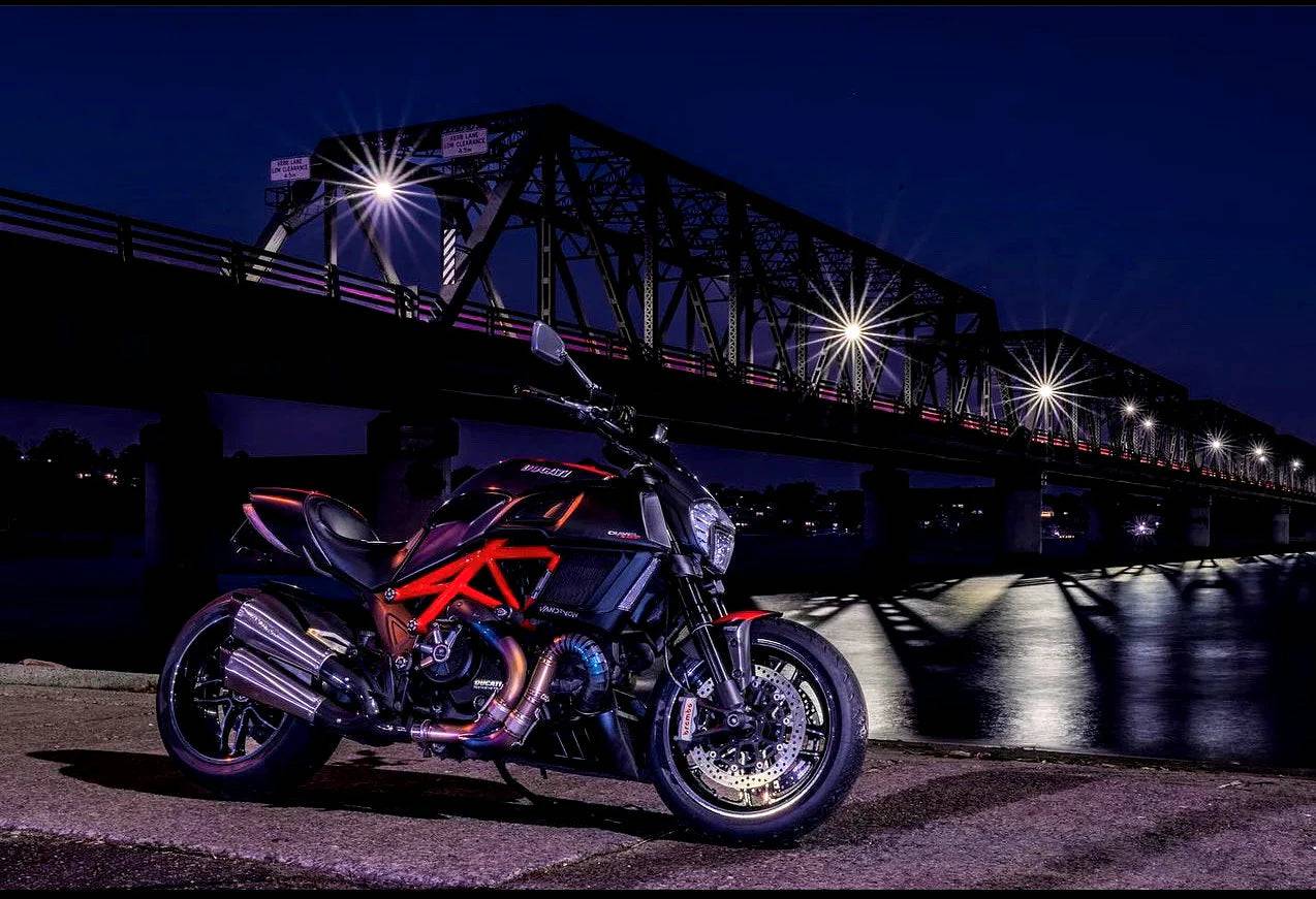 Vandemon Titanium Exhaust System Ducati Diavel 1200 2011-2017