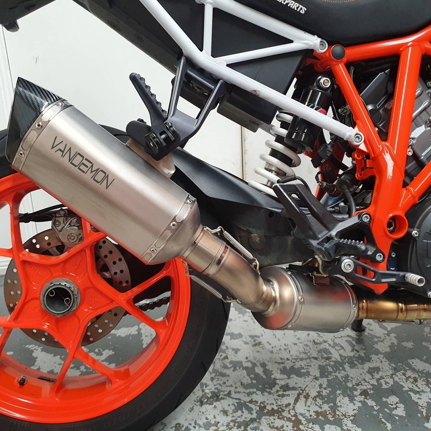 Vandemon Titanium Exhaust System Gen1 & 2 KTM Superduke 1290R 2014-2019