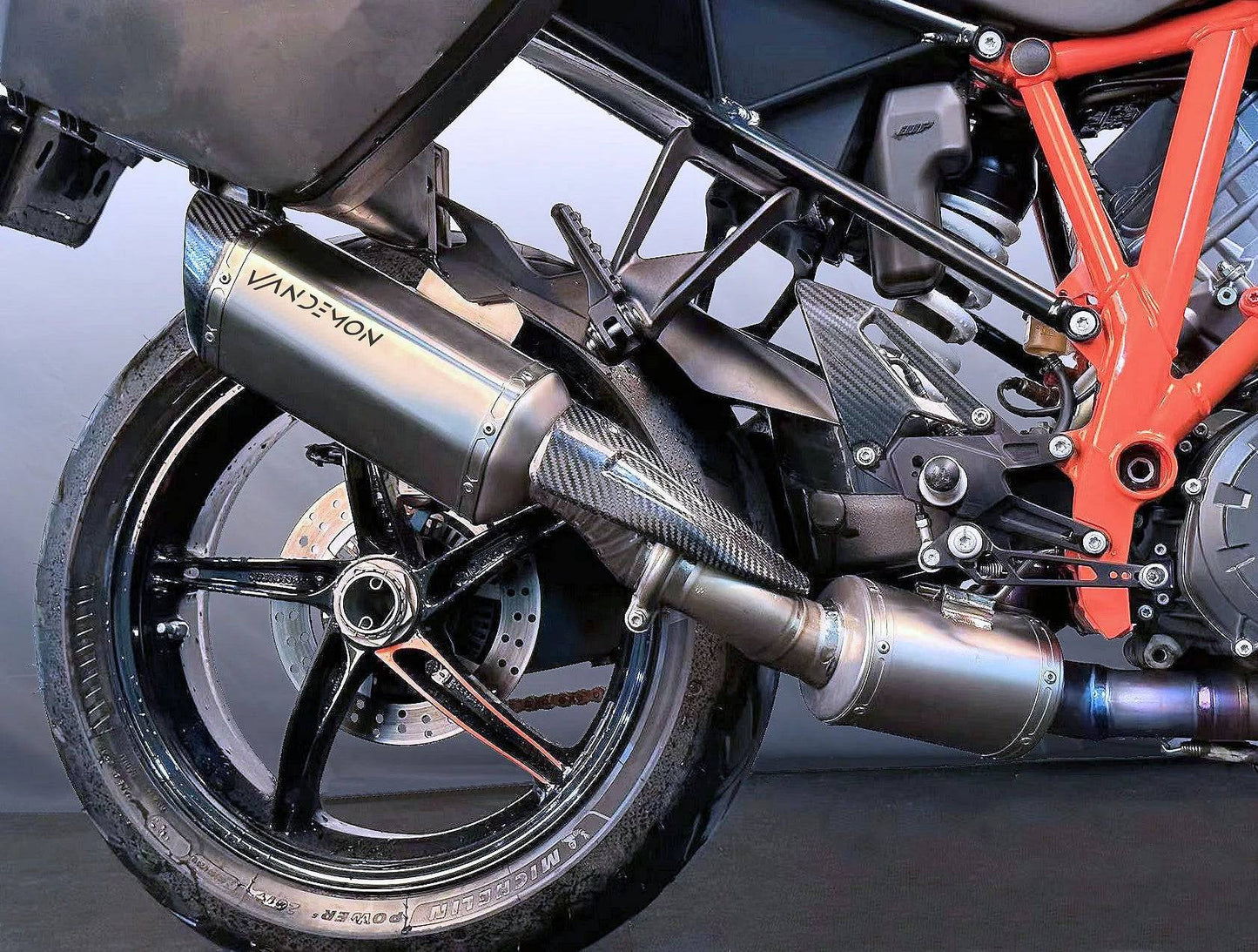 Vandemon Titanium Exhaust System KTM Superduke 1290 GT 2018-23 - Adventure Parts