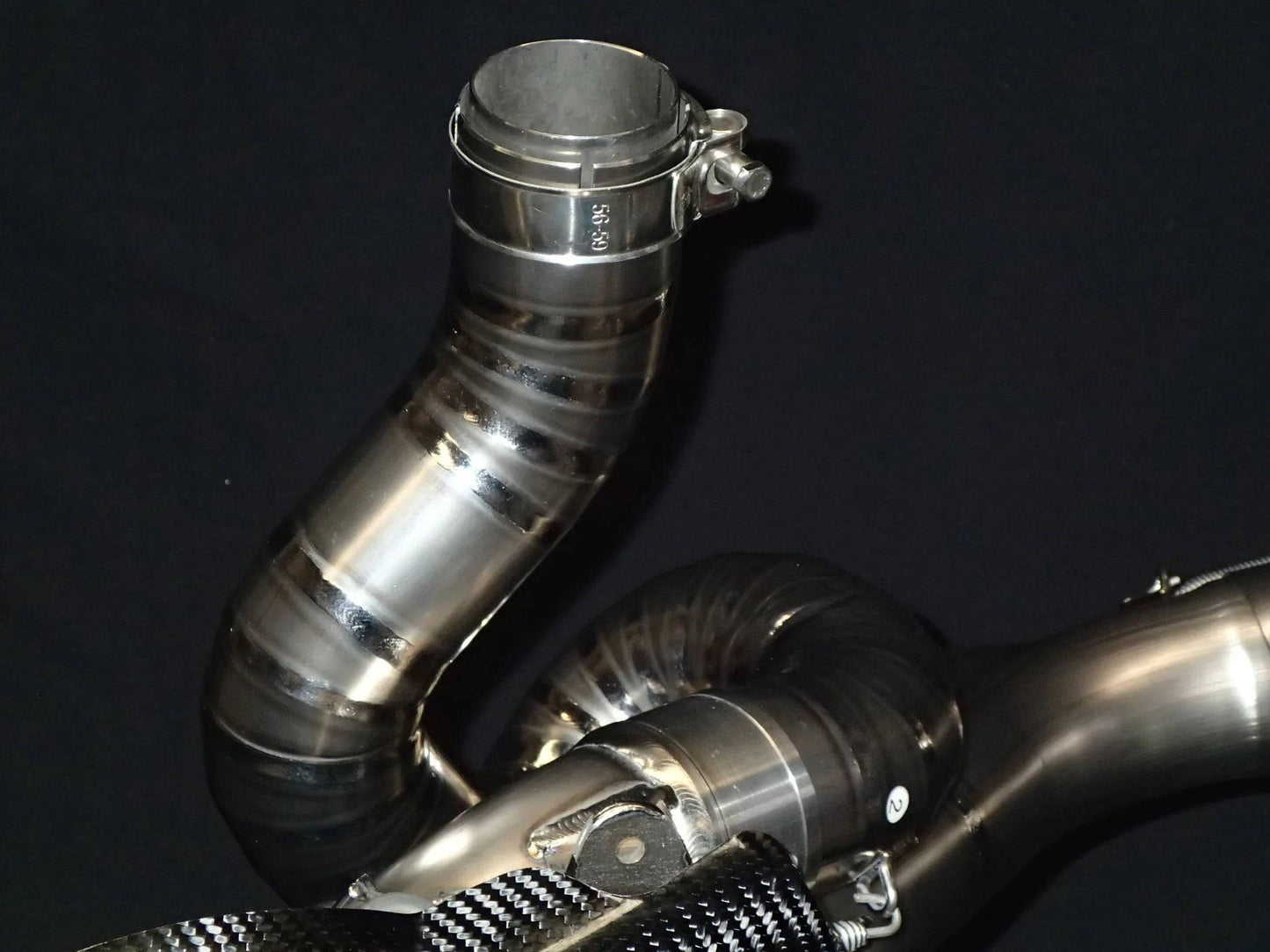 Vandemon Titanium Exhaust System None Valved Ducati Multistrada 1200-1260 2015-2020