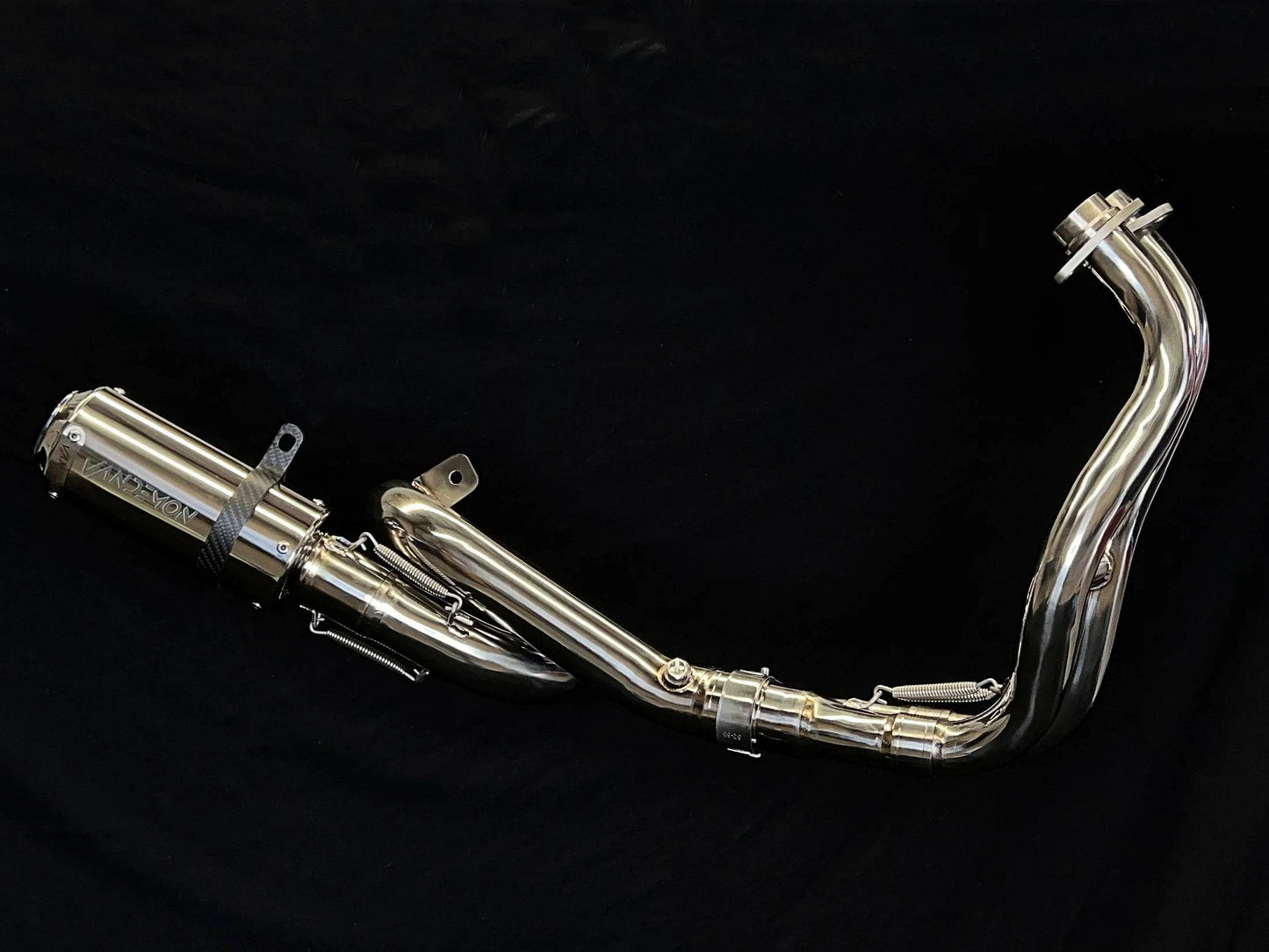 Vandemon Titanium Exhaust System Yamaha R7 MT07 FZ07 XSR700 Tracer 700/GT Tracer 7/GT 2014-23 - Adventure Parts