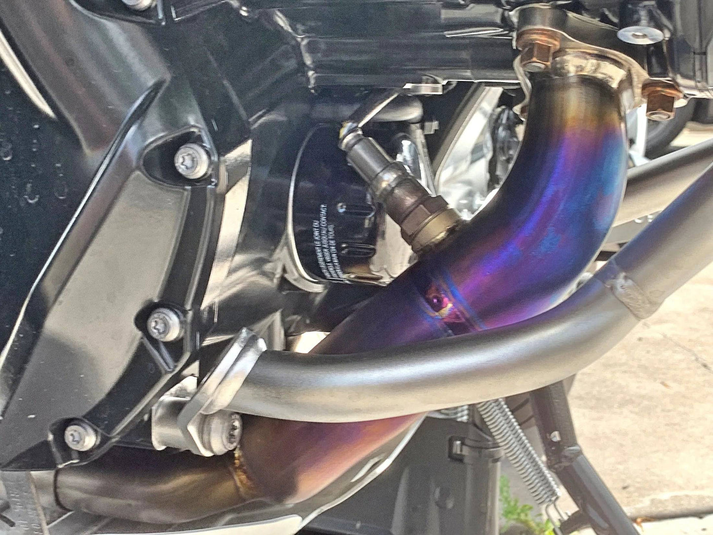 Vandemon Titanium Headers Only & OEM Valve Function BMW R1250GS Adventure 2019-2023 - Adventure Parts