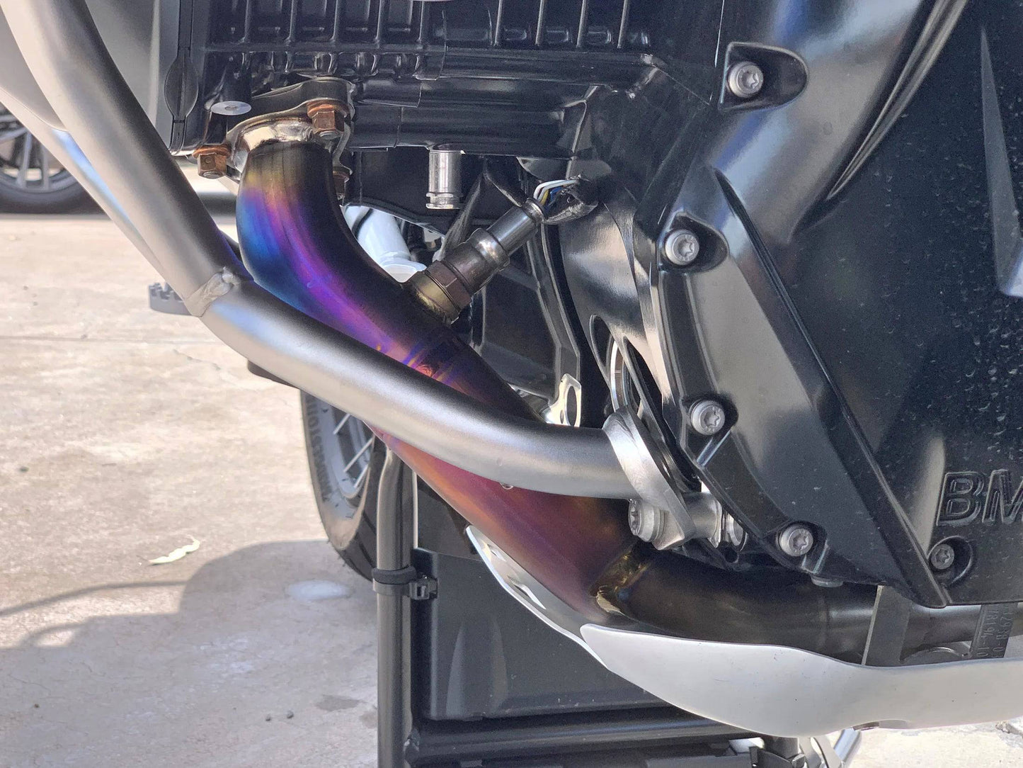 Vandemon Titanium Headers Only & OEM Valve Function BMW R1250GS Adventure 2019-2023 - Adventure Parts