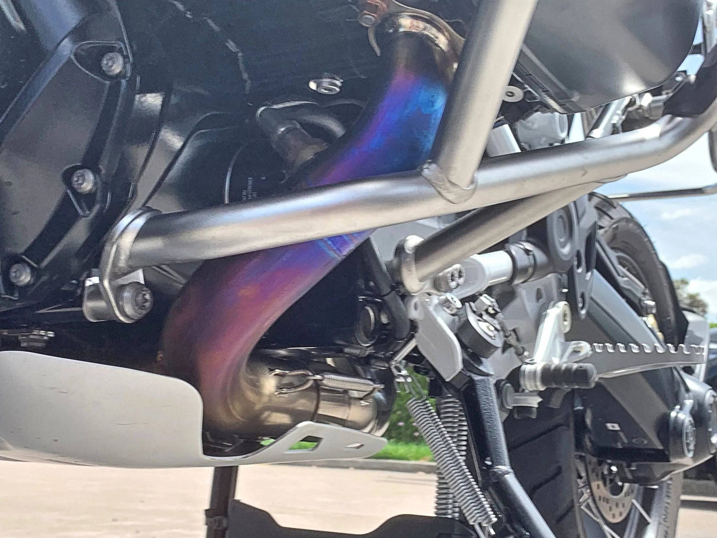 Vandemon Titanium Headers Only & OEM Valve Function BMW R1250GS Adventure 2019-2023 - Adventure Parts