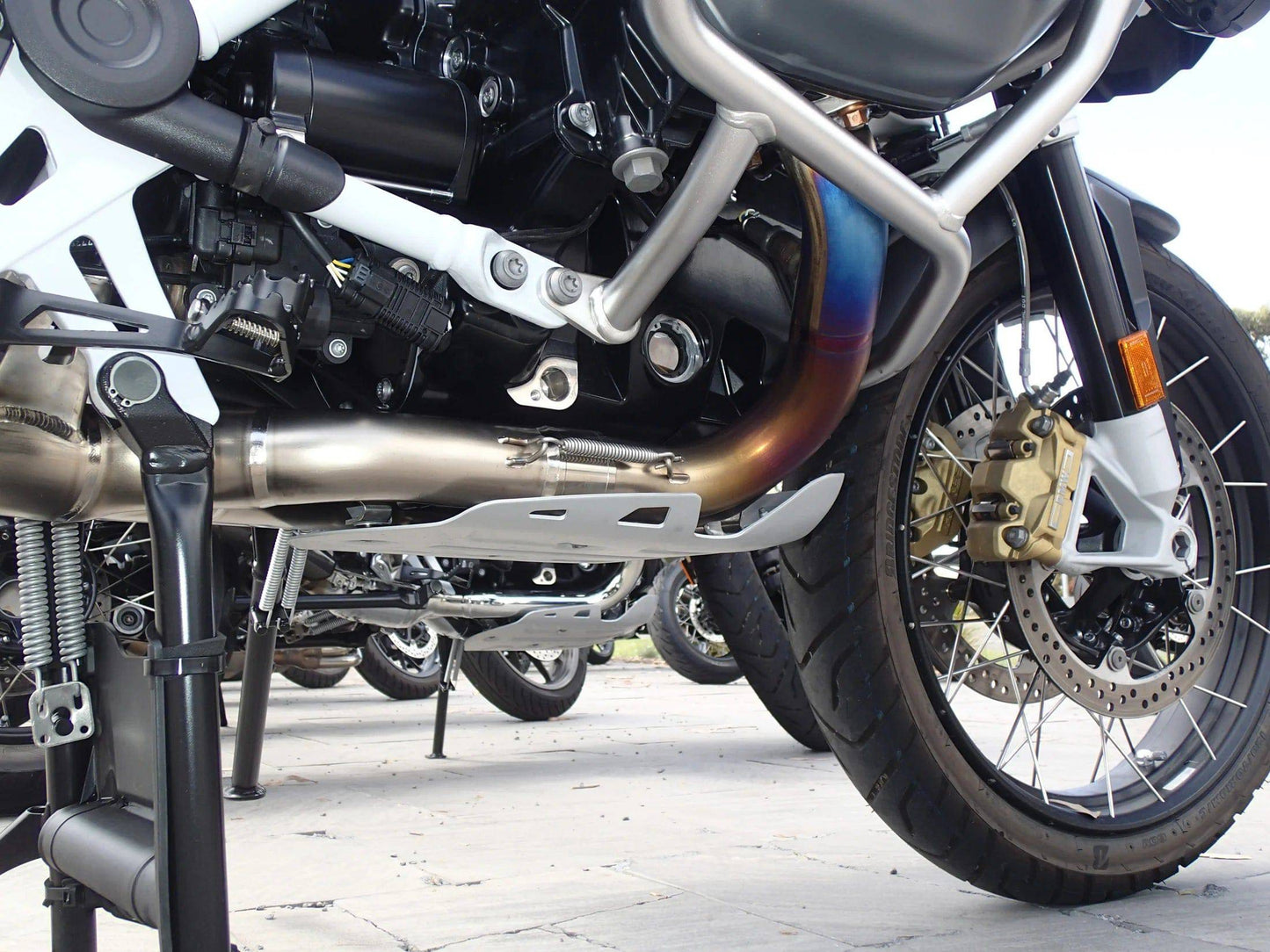 Vandemon Titanium Headers Only & OEM Valve Function BMW R1250GS Adventure 2019-2023 - Adventure Parts