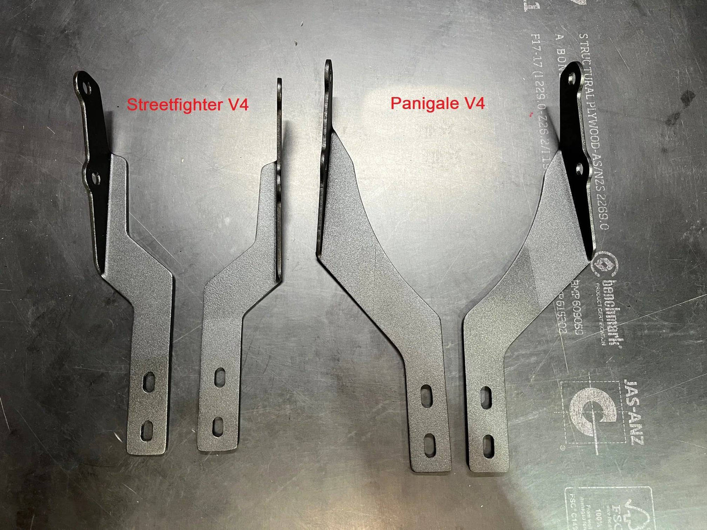 Vandemon Titanium High Mount 3/4 Slip-On Ducati Panigale & Streetfighter V4 2018-2022 - Adventure Parts