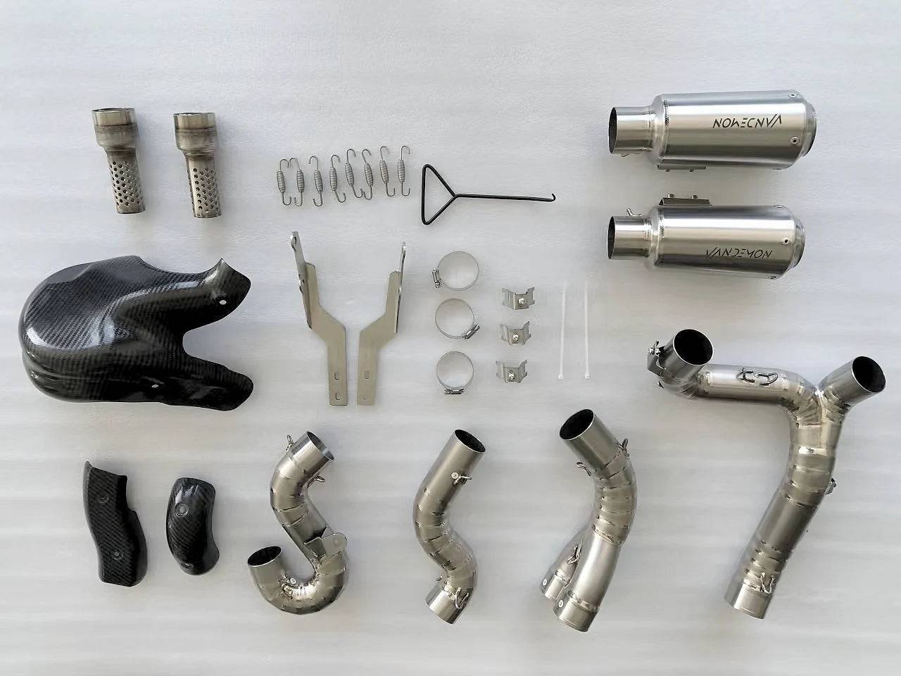 Vandemon Titanium High Mount 3/4 Slip-On Ducati Panigale & Streetfighter V4 2018-2022