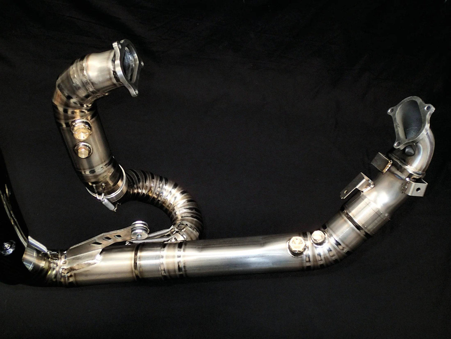 Vandemon Titanium High Mount Exhaust System Ducati Panigale 1199S, 1299S, 1299 SP & R 2011-2018 - Adventure Parts