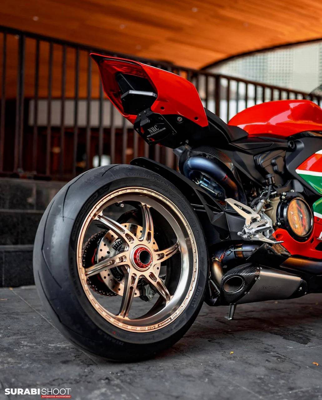 Vandemon Titanium Low Mount Exhaust System Ducati V2 Panigale & Streetfighter 2019-2024 - Adventure Parts