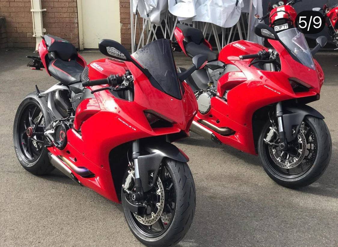 Vandemon Titanium Low Mount Exhaust System Ducati V2 Panigale & Streetfighter 2019-2024 - Adventure Parts