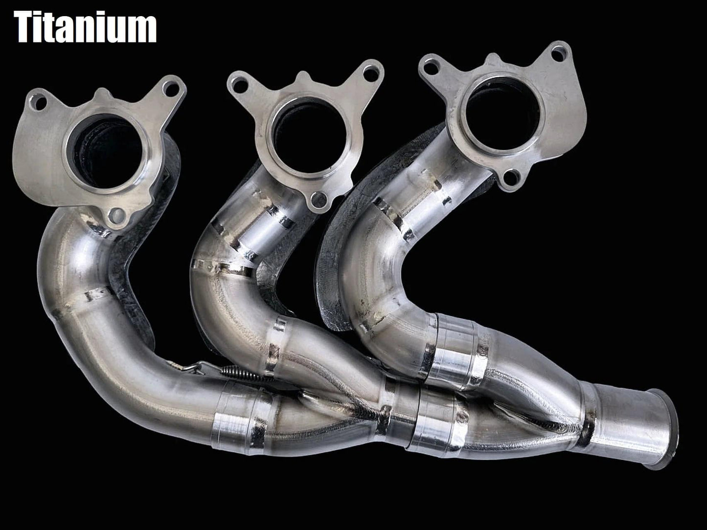 Vandemon Titanium or Stainless Steel Exhaust Manifold Triumph Rocket 3R & GT 2500cc - Adventure Parts