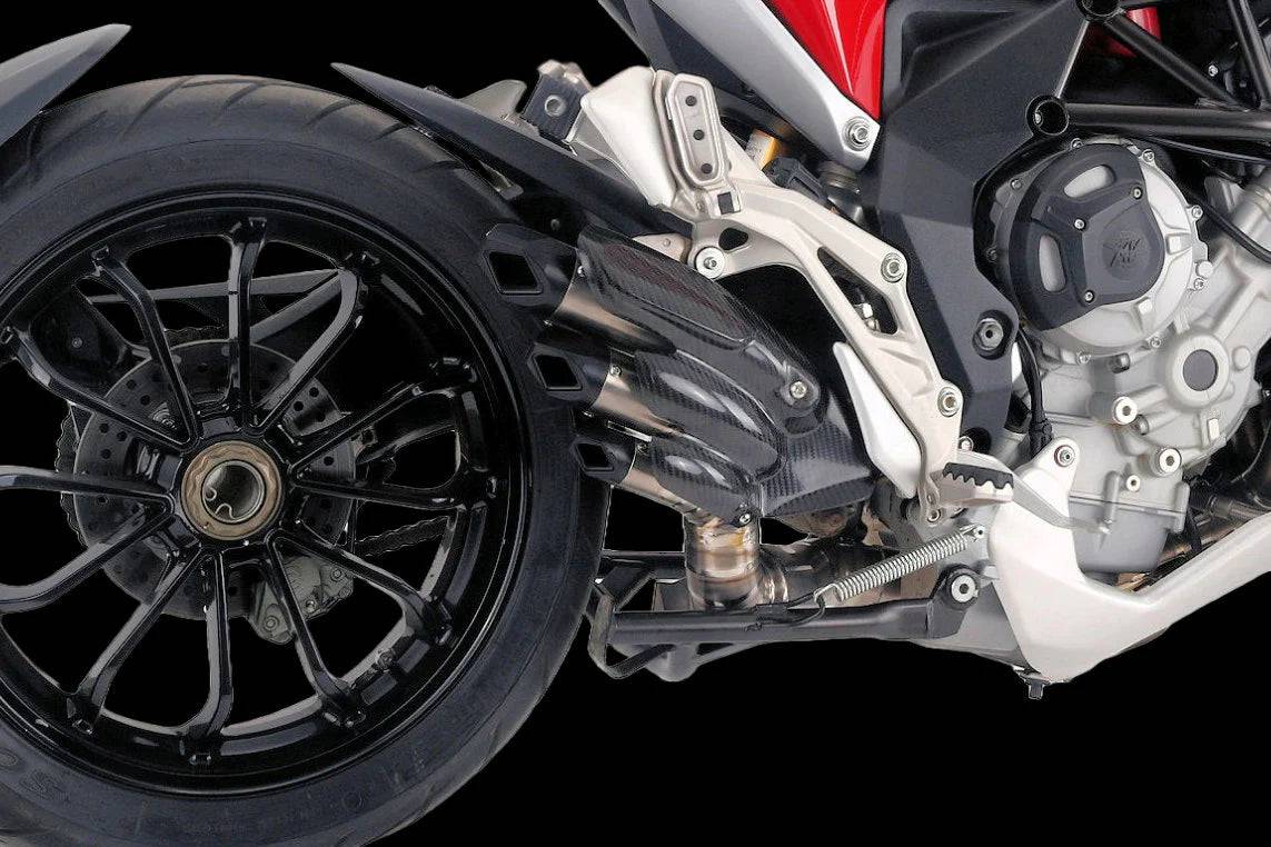 Vandemon Titanium Slip-On Exhaust System MV AGUSTA 675-800 2014-2023