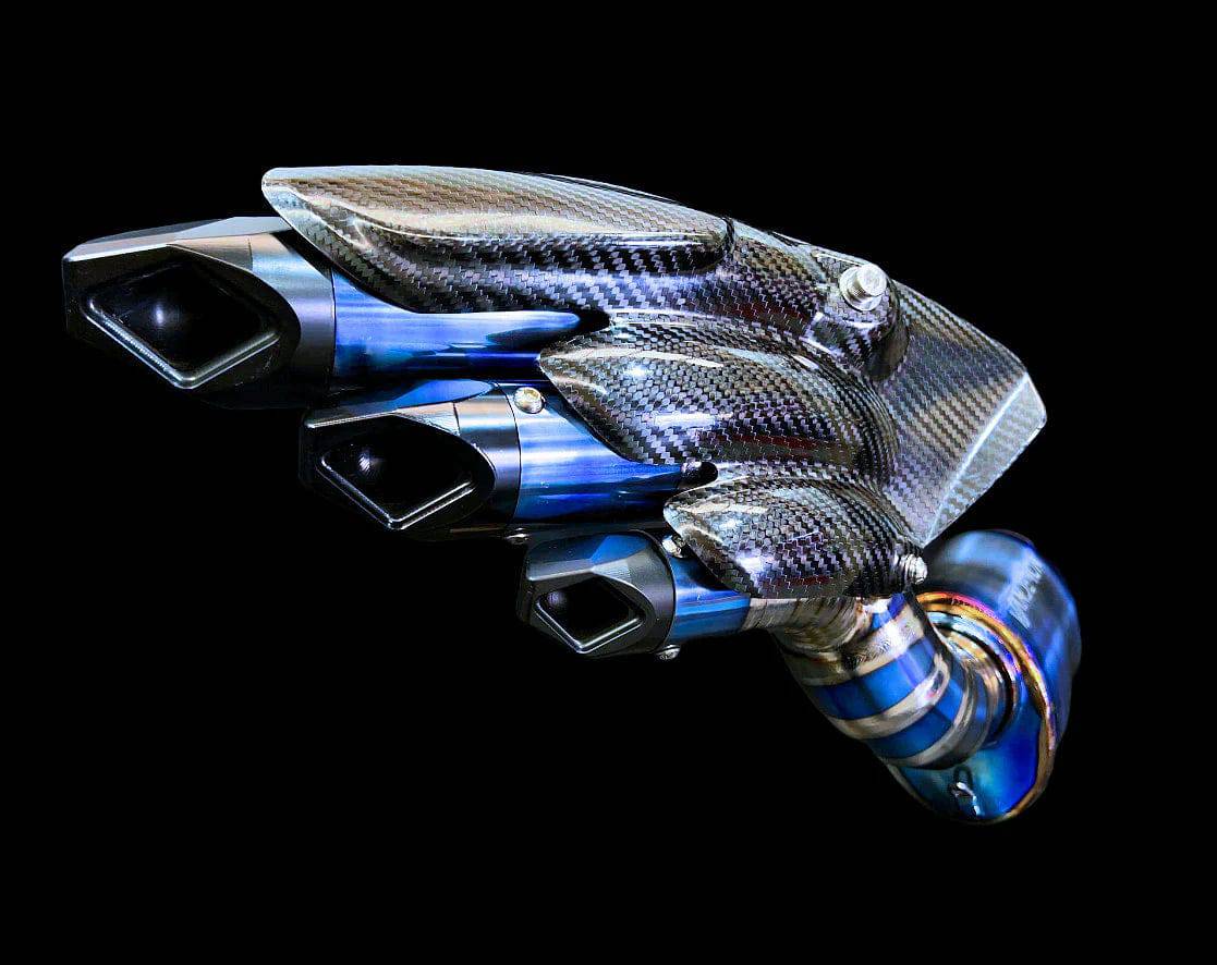 Vandemon Titanium Slip-On Exhaust System MV AGUSTA 675-800 2014-2023