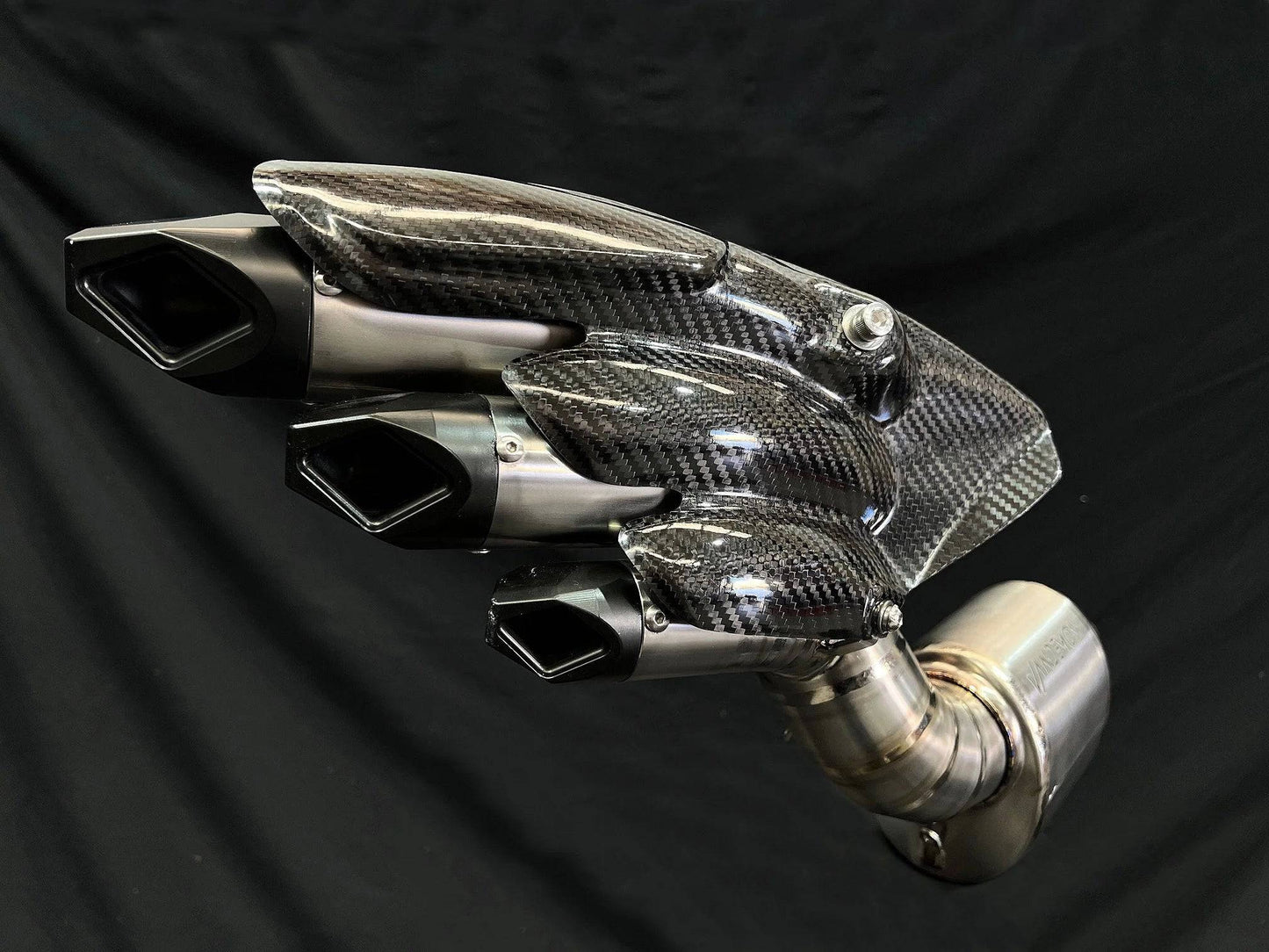 Vandemon Titanium Slip-On Exhaust System MV AGUSTA 675-800 2014-2023