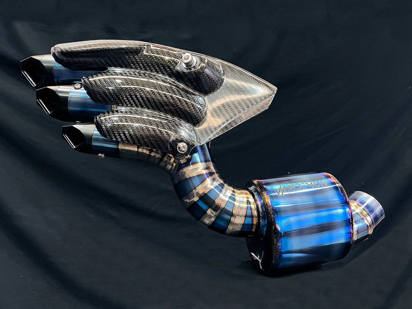 Vandemon Titanium Slip-On Exhaust System MV AGUSTA 675-800 2014-2023