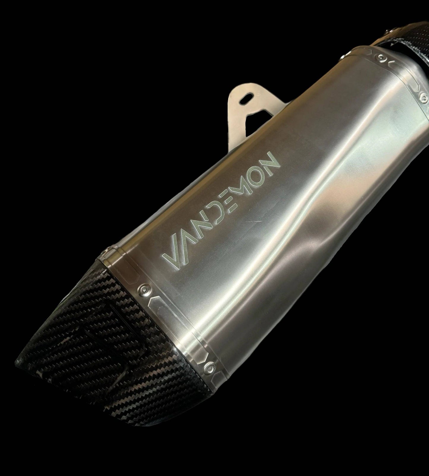 Vandemon Titanium Slip-On Muffler Kawasaki H2 SE SX 2018-2024 (DS9)