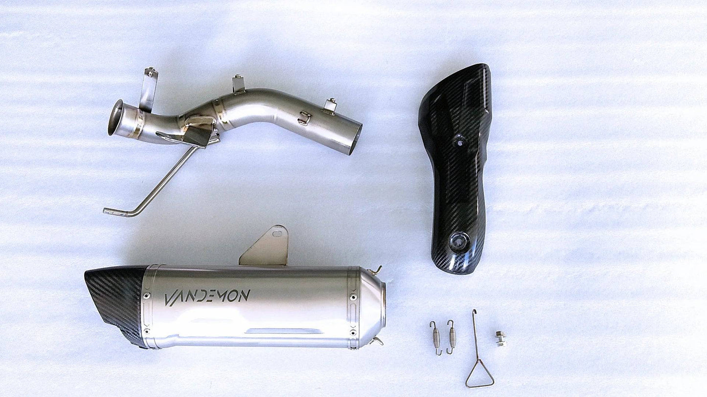 Vandemon Titanium Slip-On Muffler Triumph Speed Triple 1200RS & RR