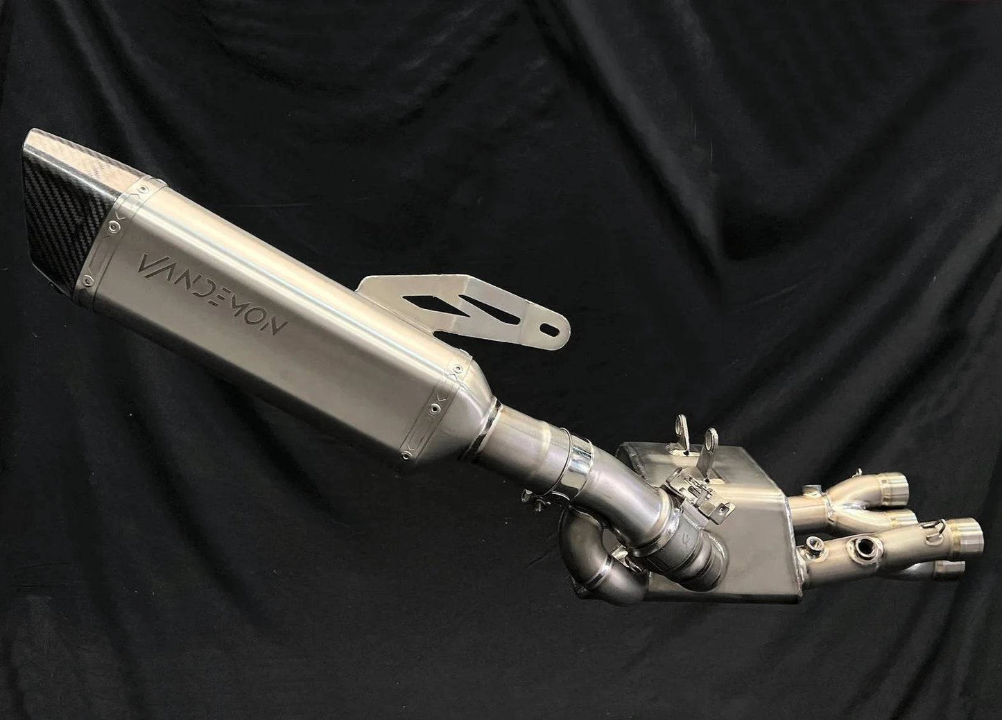 Vandemon Titanium Stealth Exhaust BMW S1000R, S1000RR & M1000R 2021-2024 - Adventure Parts