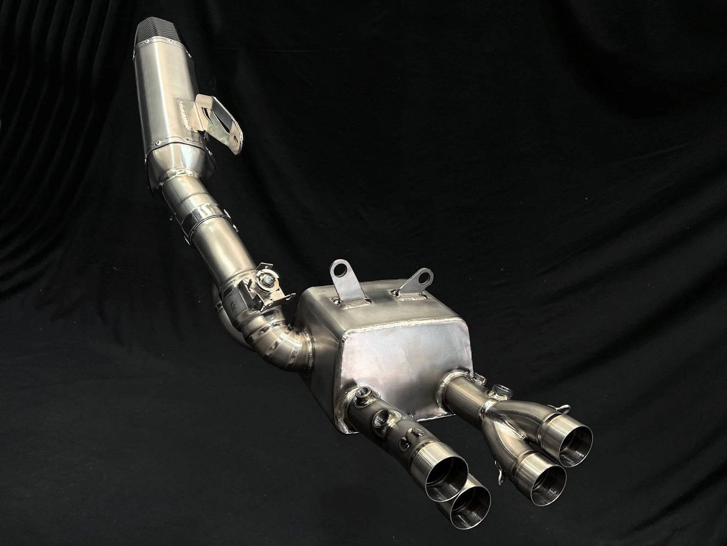 Vandemon Titanium Stealth Exhaust BMW S1000R, S1000RR & M1000R 2021-2024 - Adventure Parts