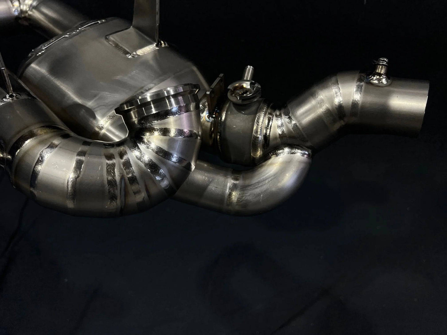 Vandemon Titanium Stealth Slip-On Bimodal Muffler Ducati V2 Panigale & Bayliss Edition 2022-2024