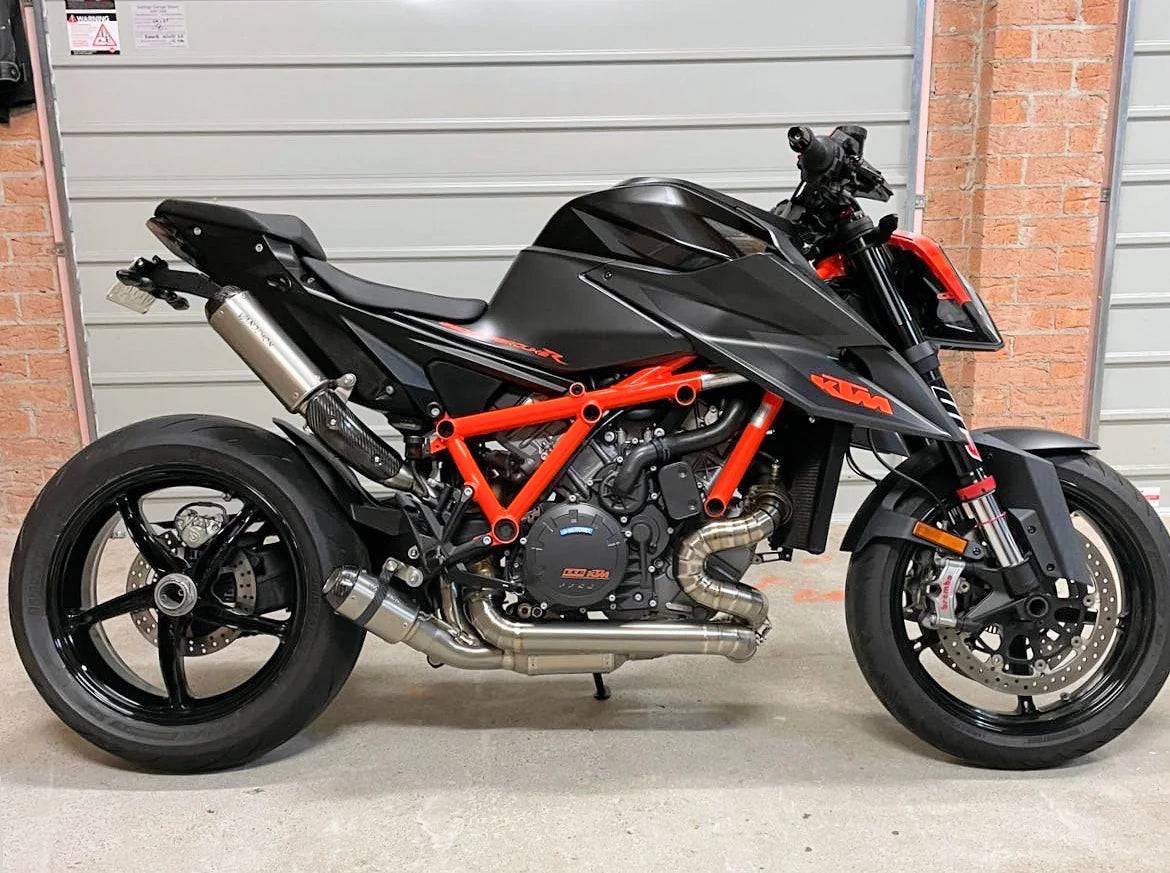 Vandemon Twin Shot Titanium Exhaust System KTM Super Duke 1290/1390R/RR 2020-2024