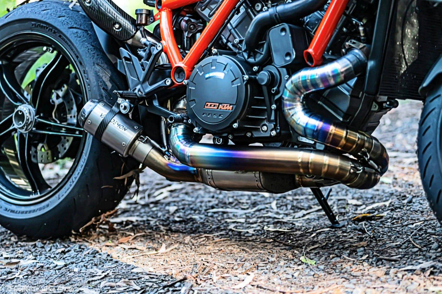 Vandemon Twin Shot Titanium Exhaust System KTM Super Duke 1290/1390R/RR 2020-2024