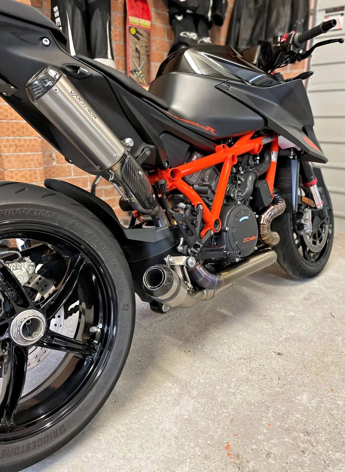 Vandemon Twin Shot Titanium Exhaust System KTM Super Duke 1290/1390R/RR 2020-2024