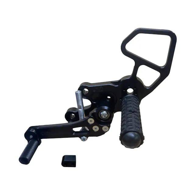Woodcraft Complete Std. Shift Rearset Kit W/ Pedals Suzuki GSX-8S 2023+ - Adventure Parts