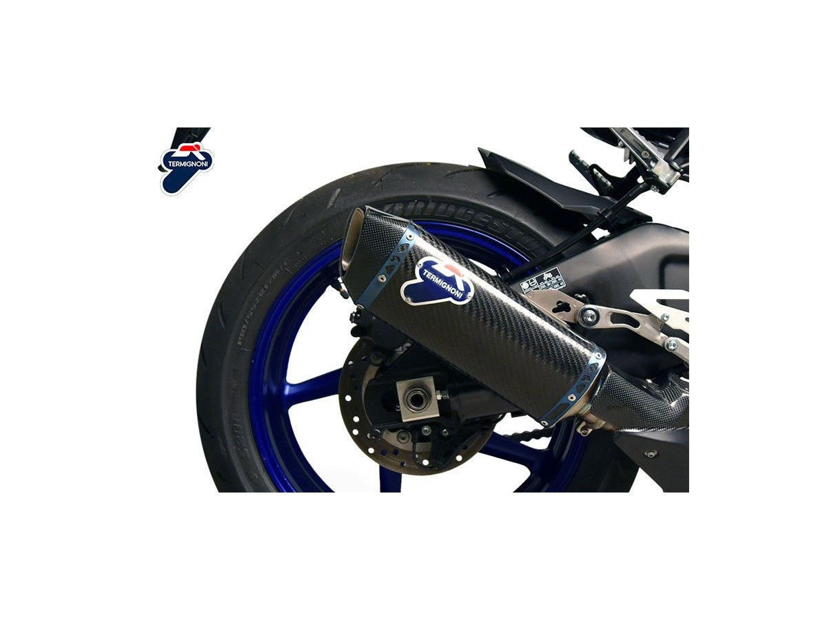 Termignoni Carbon Fibre Exhaust YAMAHA YZF-R1 2015-2020