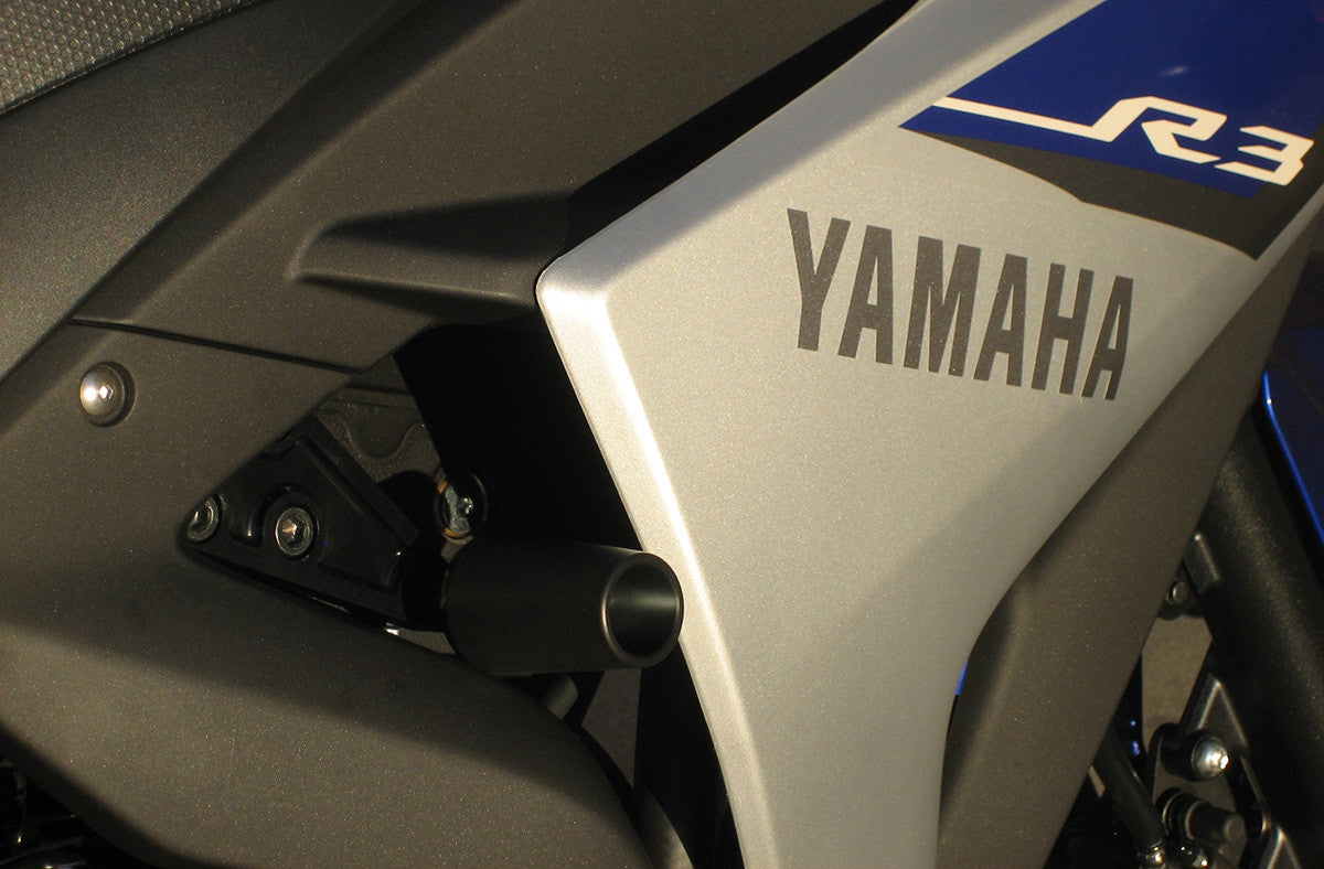 Graves Frame Sliders Yamaha YZF-R3 2015-2018 - Adventure Parts