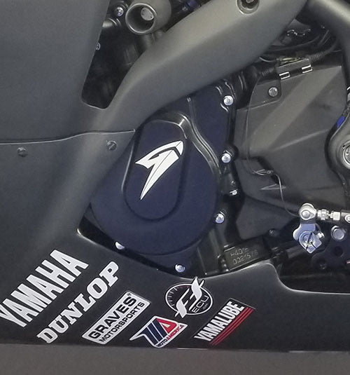 Graves Left Side Side Clutch Case Cover Yamaha YZF-R3 2015-2023 - Adventure Parts