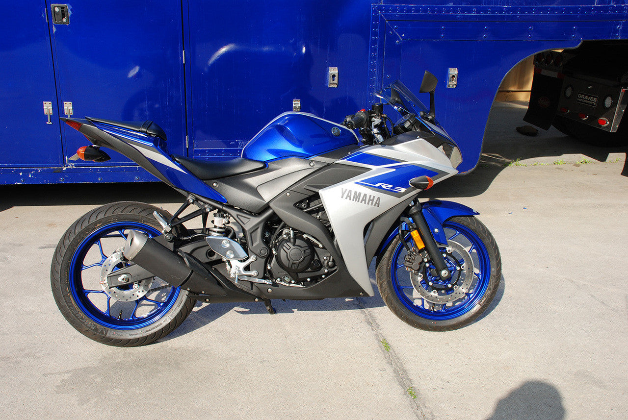 Graves Fender Eliminator Kit Yamaha YZF-R3 2015-2024 - Adventure Parts
