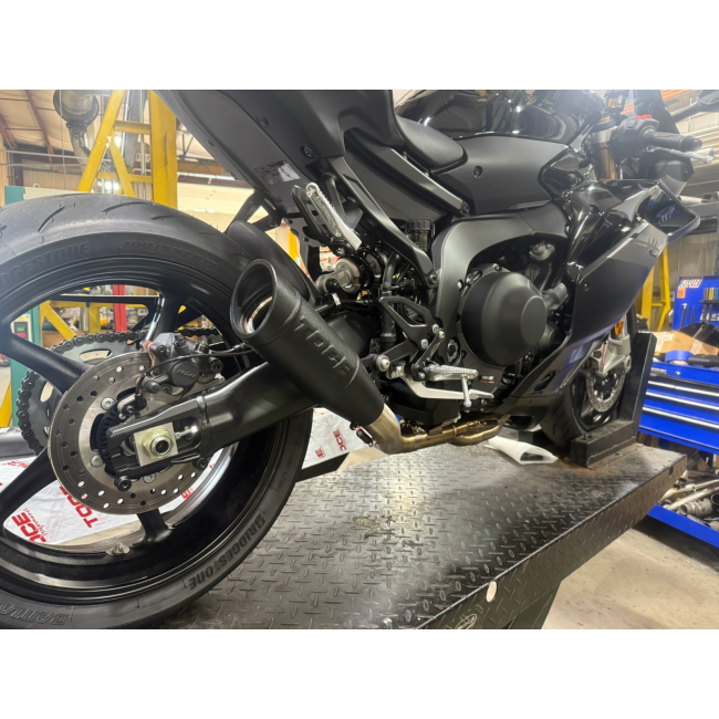 Toce Visor Tip Full Exhaust - Yamaha R9 - Adventure Parts