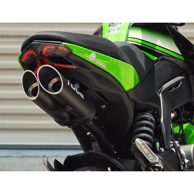 Toce T-Slash Undertail Full Exhaust - Kawasaki z125 2017-2025