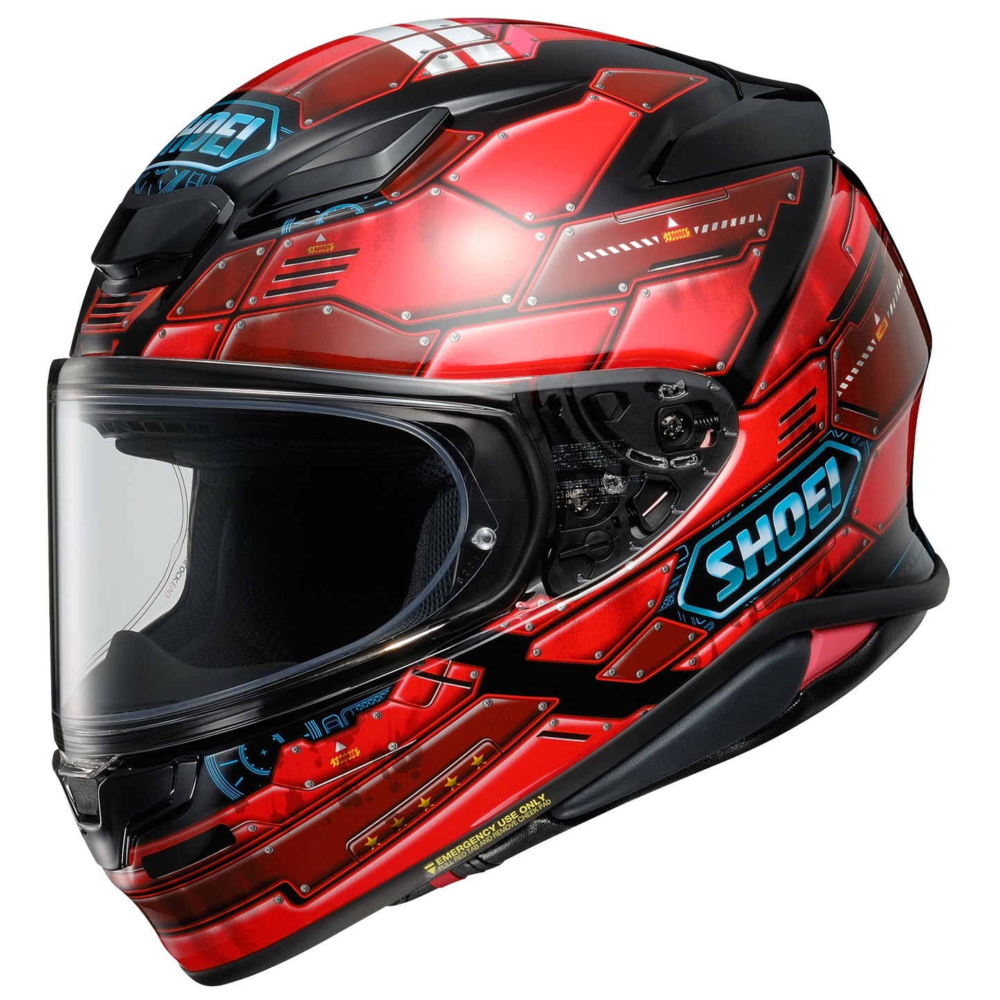 Shoei RF-1400 Fortress Full Face Motorcycle Helmet