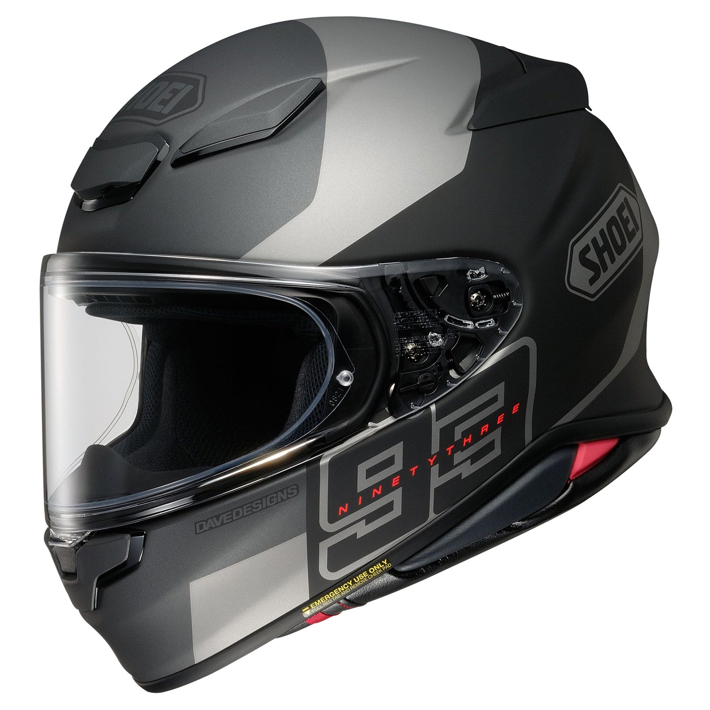 Shoei RF-1400 MM93 Rush Full Face Motorcycle Helmet