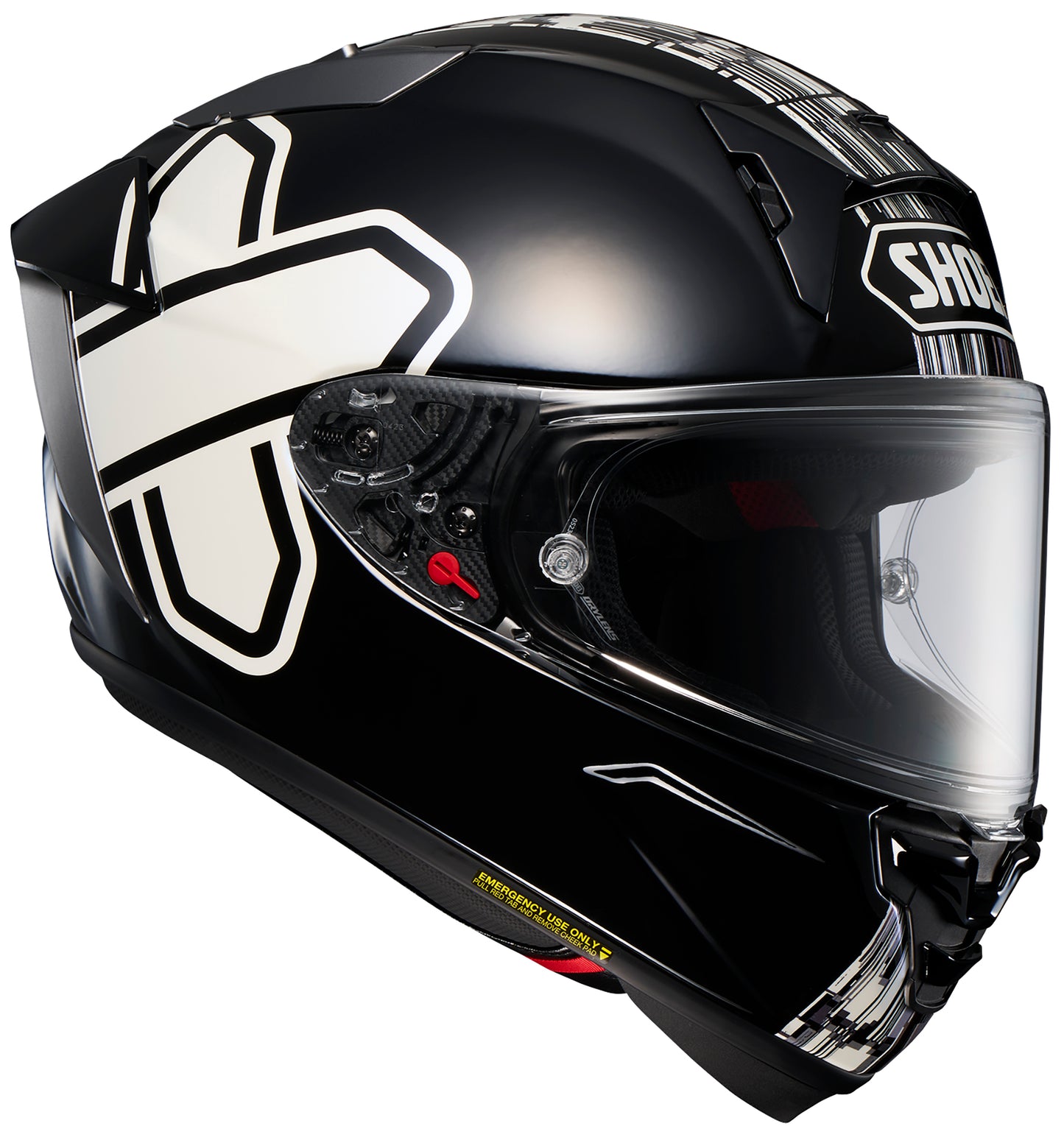 Shoei X-Fifteen Cross Logo Full Face Motorcycle Helmet