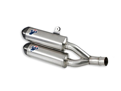 Termignoni Exhaust Pair Of Approved Silencers Ducati Monster 1100 EVO 2011-2013 - Adventure Parts