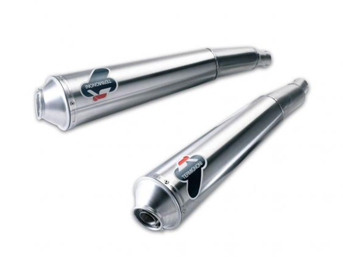 Termignoni Racing Silencers Cromo Pair Of Ducati Sport Classic GT 2007-2010 - Adventure Parts