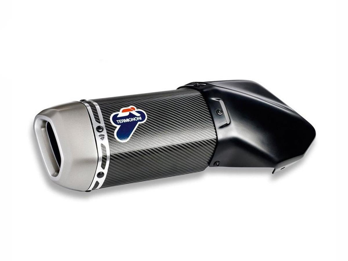 Termignoni Carbon Homologated Silencer Ducati Multistrada 1200 2015-2017 - Adventure Parts