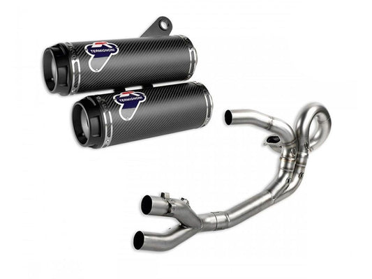 Termignoni Full System Carbon Racing Ducati Monster1200 2017-2021 - Adventure Parts